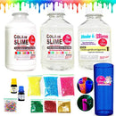 Kit Para Fazer Slime Oficina Isa Slime + Squishi + Frutinha
