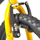 Bicicleta Infantil Masculina Aro 16 Herói Preta Menino Alumínio Husky