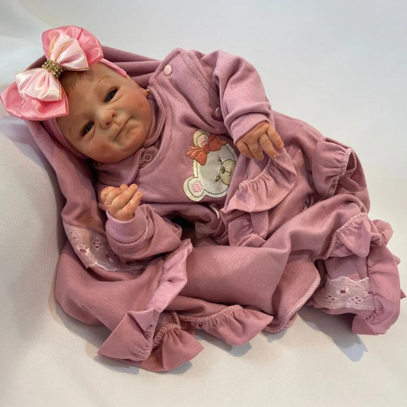 Boneca Bebê Reborn Julinha