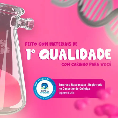 Kit Para Fazer Slime Oficina Isa Slime + Squishi + Frutinha
