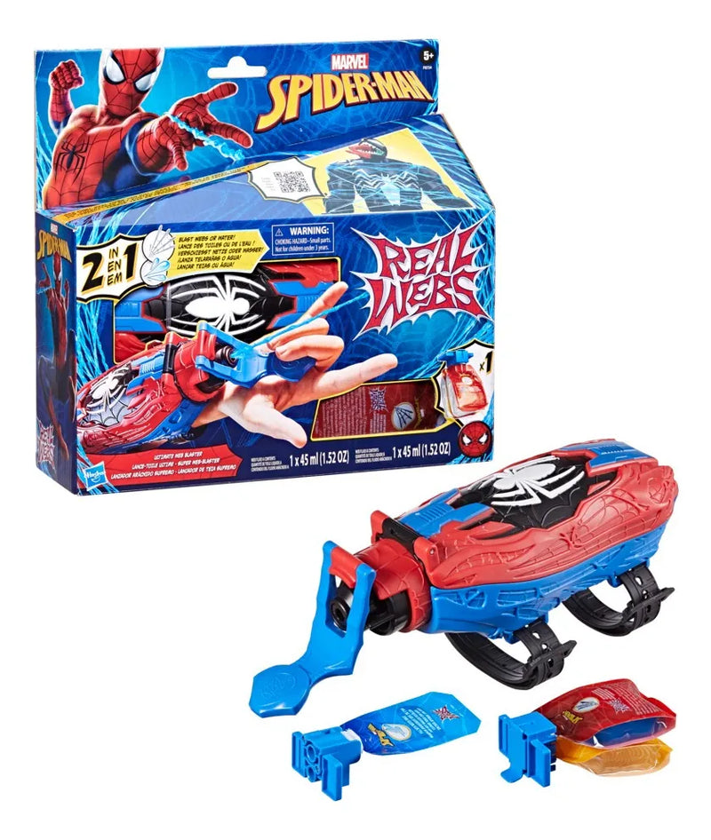Lançador de Teia Supremo F8734 Homem-Aranha Real Webs Marvel Hasbro
