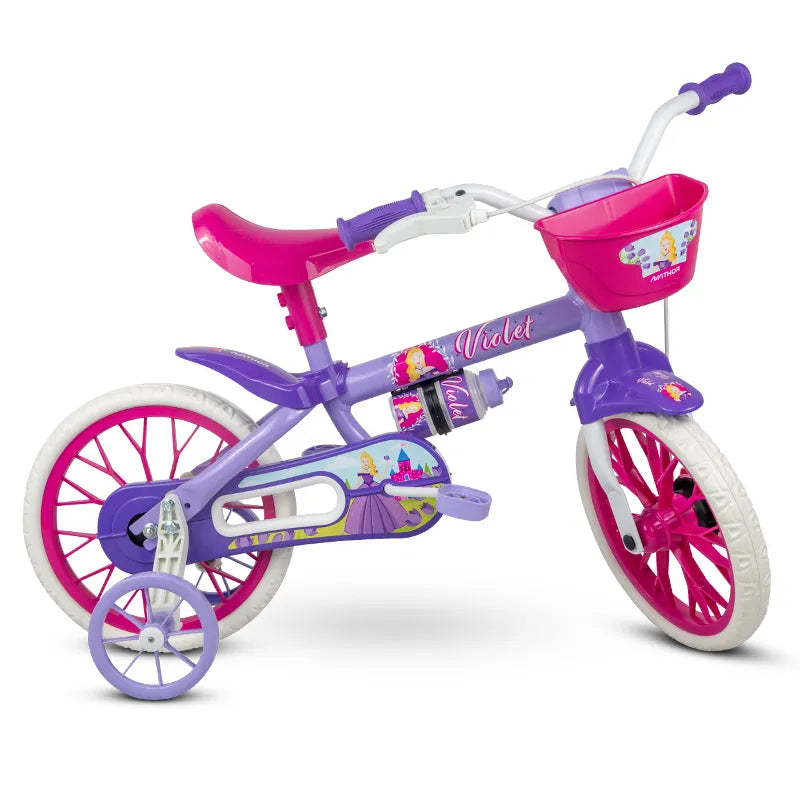 Bicicleta Infantil Nathor Aro 12 - Rosa