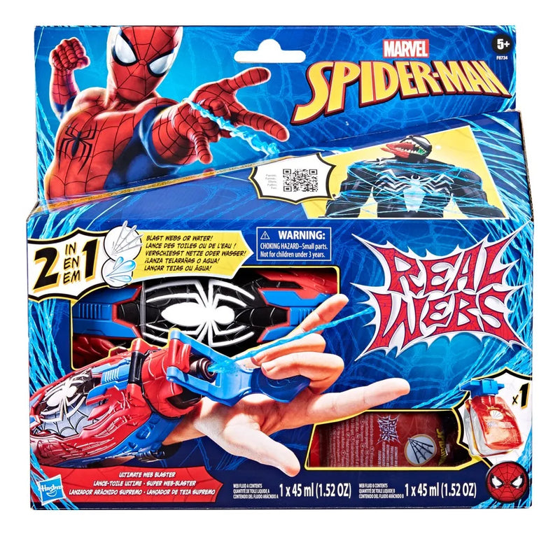 Lançador de Teia Supremo F8734 Homem-Aranha Real Webs Marvel Hasbro