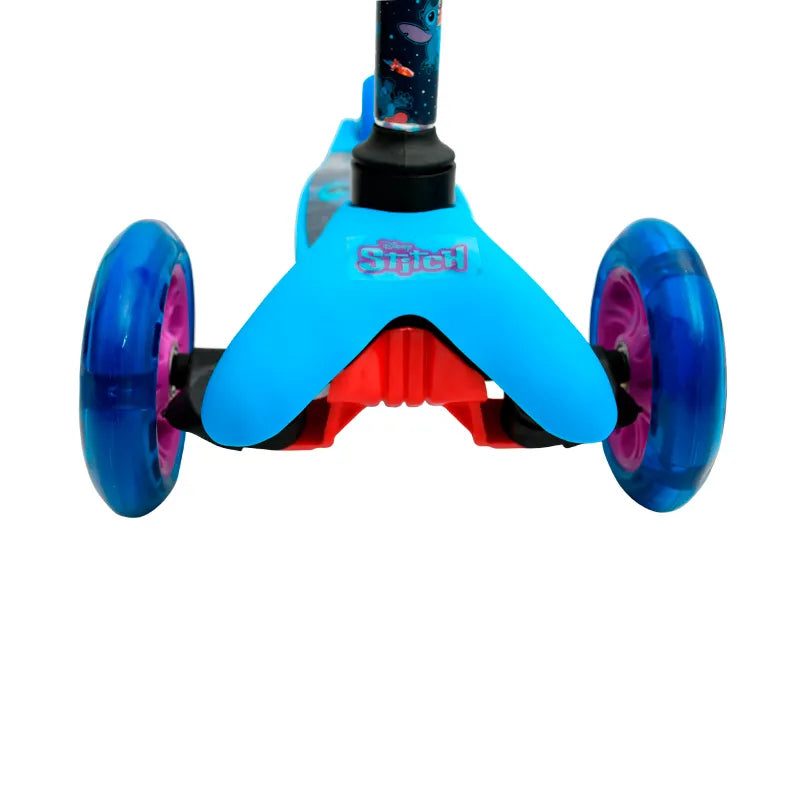 Patinete com LED Stitch Azul - Disney - BBR Toys