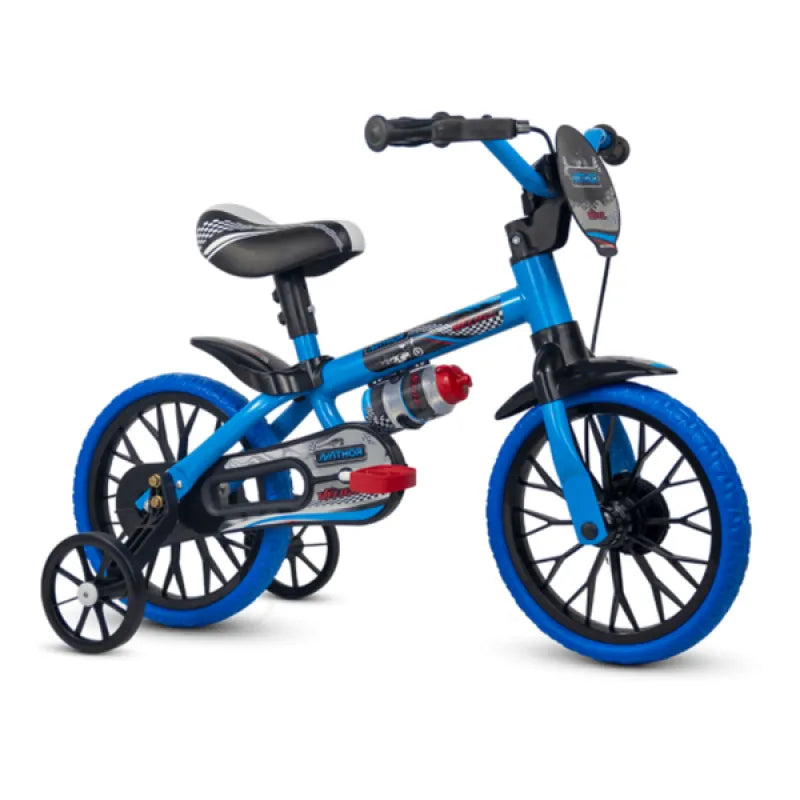 Bicicleta Infantil Nathor Aro 12 Veloz com Rodinhas de Apoio e Freio Seguro