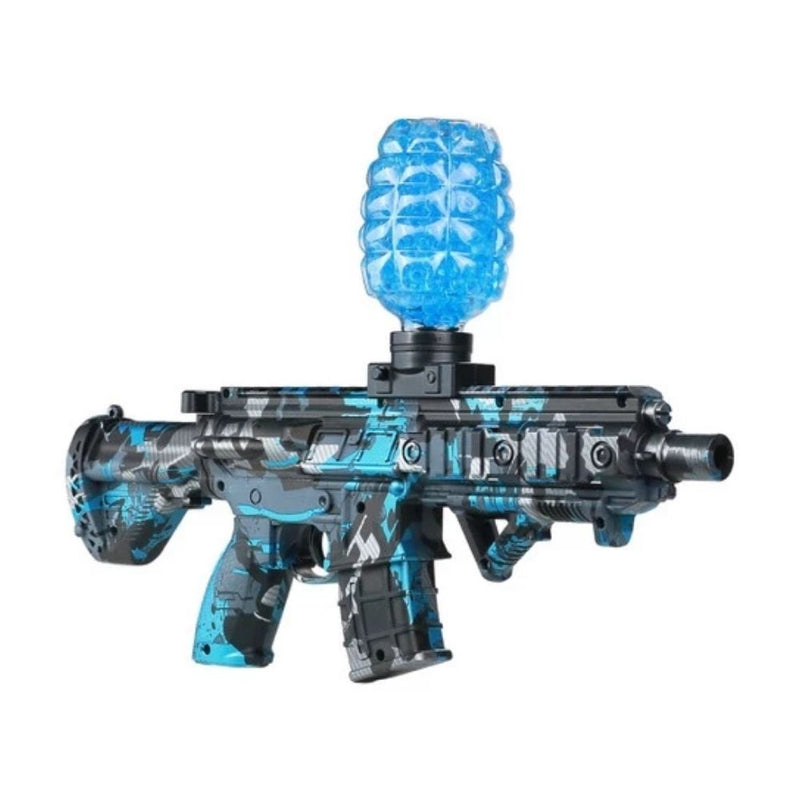 Arma Elétrica de Orbeez M416 Camuflada Azul - Leão