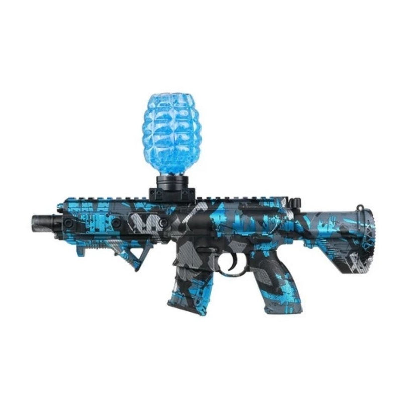 Arma Elétrica de Orbeez M416 Camuflada Azul - Leão